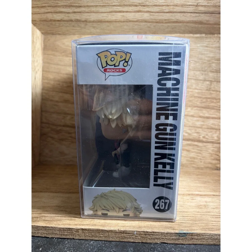 Funko Pop Rocks Machine Gun Kelly 267 Vinyl Figure MGK Pink Guitar Collectible